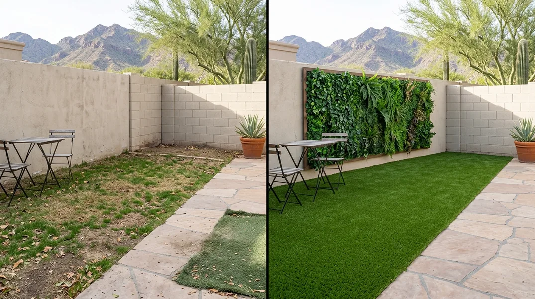 Stop Overseeding: Why Scottsdale Homeowners Are Trading Bermuda and Winter Rye for Artificial Grass