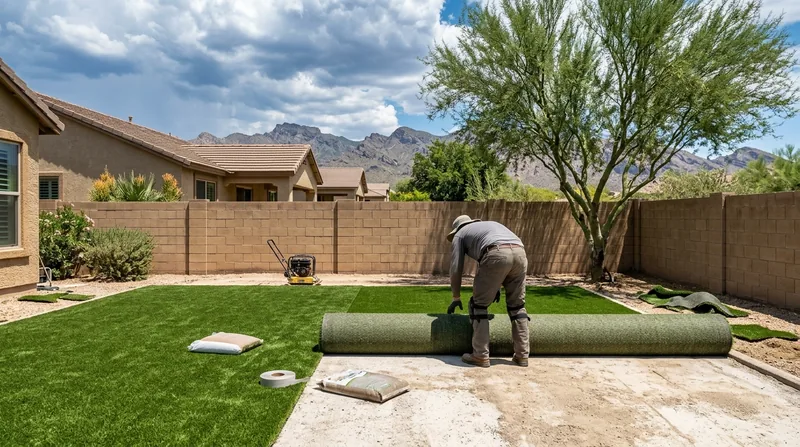 Residential Artificial Grass Installation Scottsdale